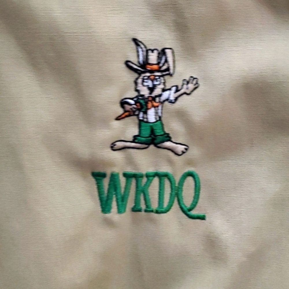 Vintage Radio Station WKDQ "The Rabbit" Promo Jacket